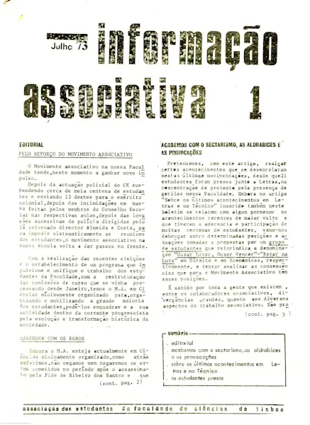 capa inf associativa